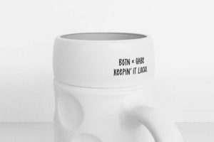 Bierkrug Oktoberfest weiss