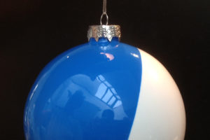 Glaslackierung Christbaumkugel