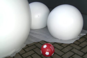 Glaslackierung Kugeln