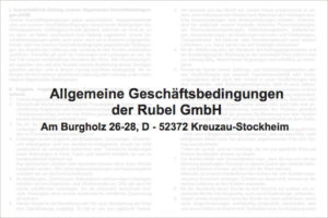 Allgemeine Geschaeftsbedingungen